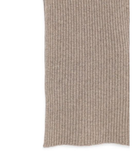 Sciarpa di Brioni in Natural da Uomo