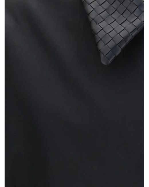 Bottega Veneta Black Cotton Bomber Jacket for men