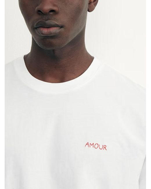 Maison Labiche White Cotton T-Shirt for men