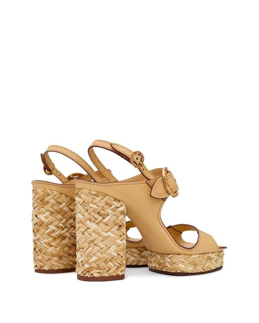 Zimmermann Metallic Solena Platform Sandals