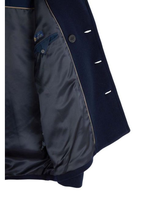 Paul & Shark Blue Wool And Cashmere Jacket for men
