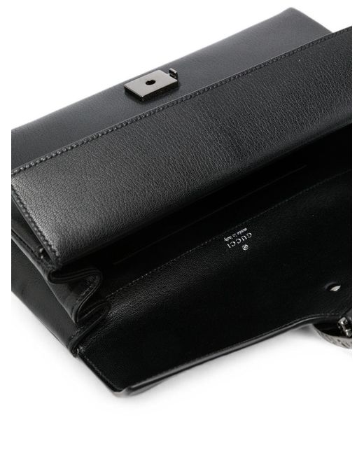 Gucci Black Dionysus Leather Shoulder Bag
