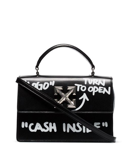 Off-White c/o Virgil Abloh Black Itney 1.4 Cash Inside Bag