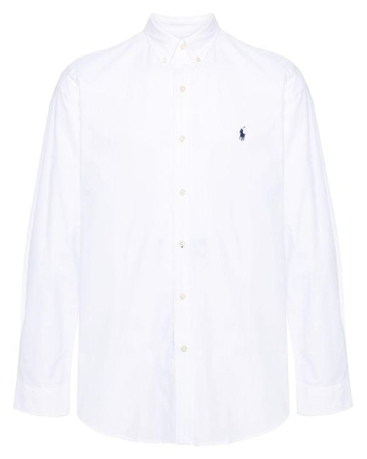 Polo Ralph Lauren White "Pony" Shirt for men