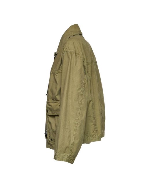 Fay Green 3 Ganci Bomber Jacket