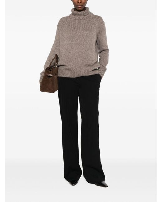 The Row Brown Plira Cashmere Jumper