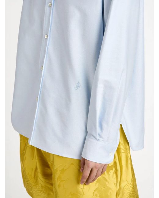 J.W. Anderson Blue Classic Shirt for men