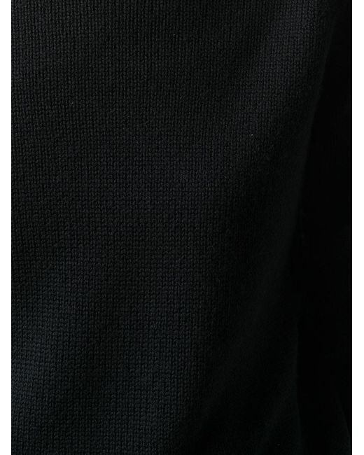 Drumohr Black High Neck Sweater
