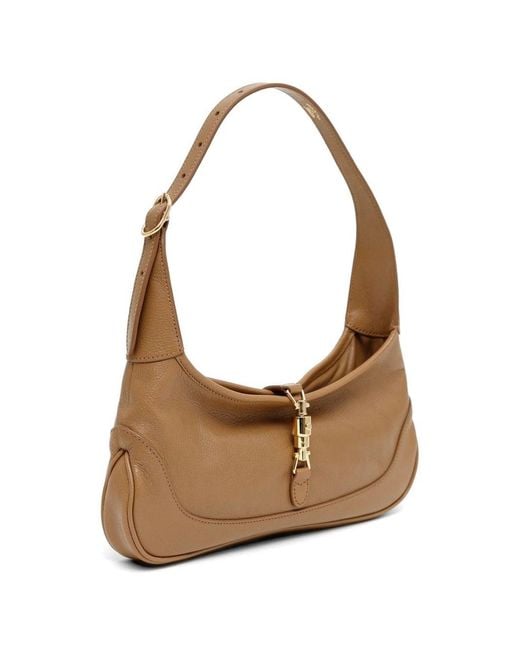 Gucci Brown Jackie Slim Small Shoulder Bag