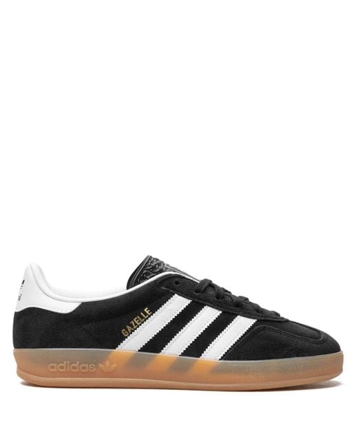 Adidas Originals Black Gazelle Indoor Shoes for men