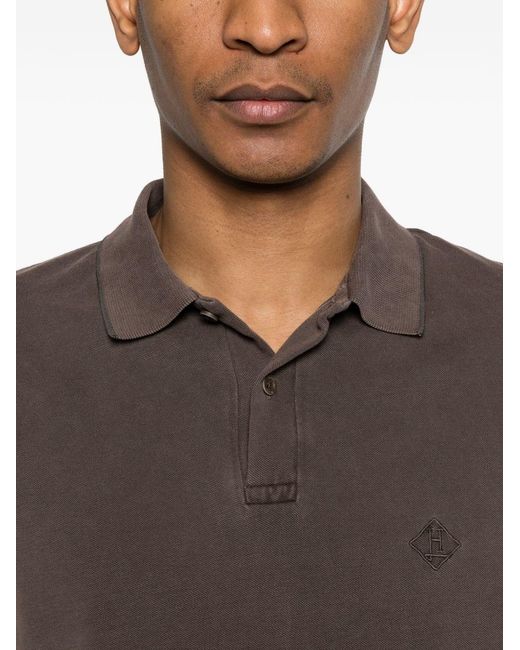 La Polo di Herno in Brown da Uomo