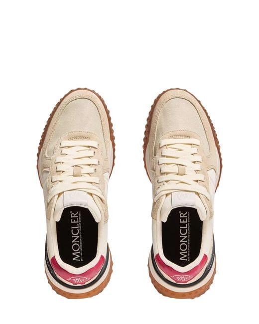 Moncler White City Trek Sneakers for men