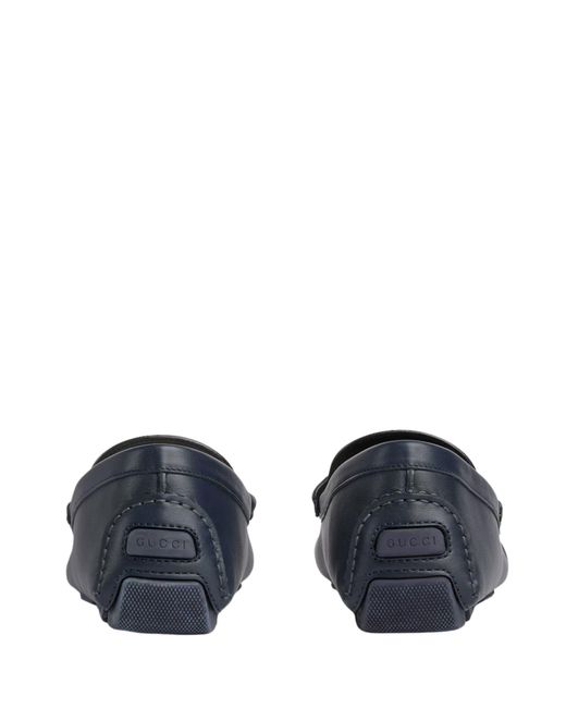 Gucci Blue Driver Moccasin for men
