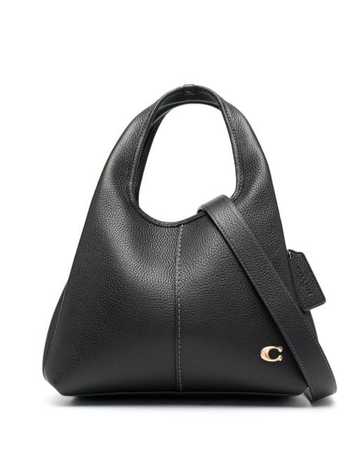 COACH Black Lana 23 Leather Shoulder Bag