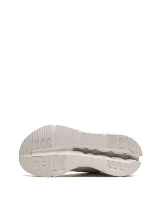 On Shoes White Cloudnova Undyed Sneakers