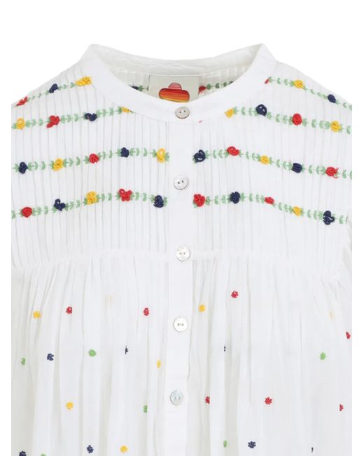 Farm Rio White Cotton Shirt