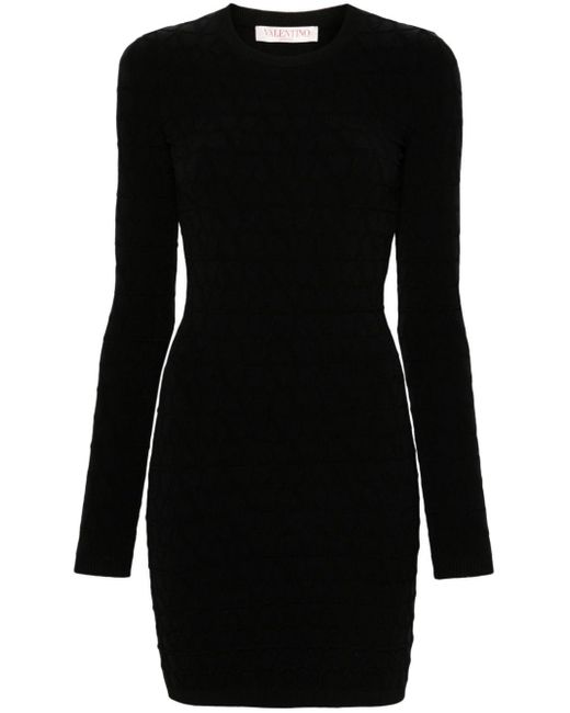 Valentino Black Toile Iconographe Short Dress