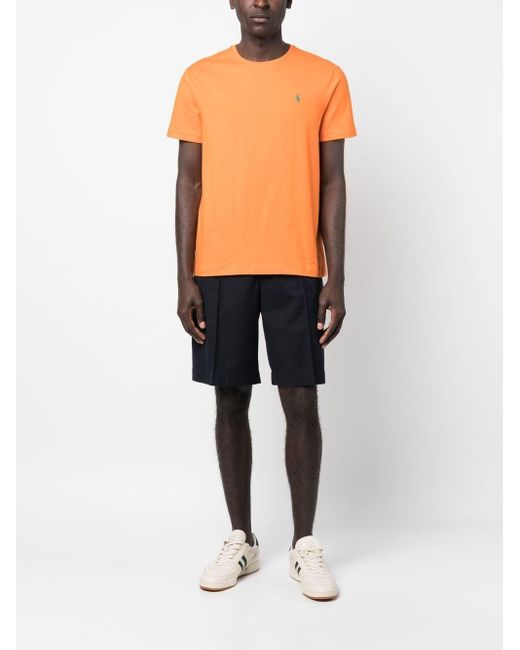 Polo Ralph Lauren Orange Cotton T-shirt for men