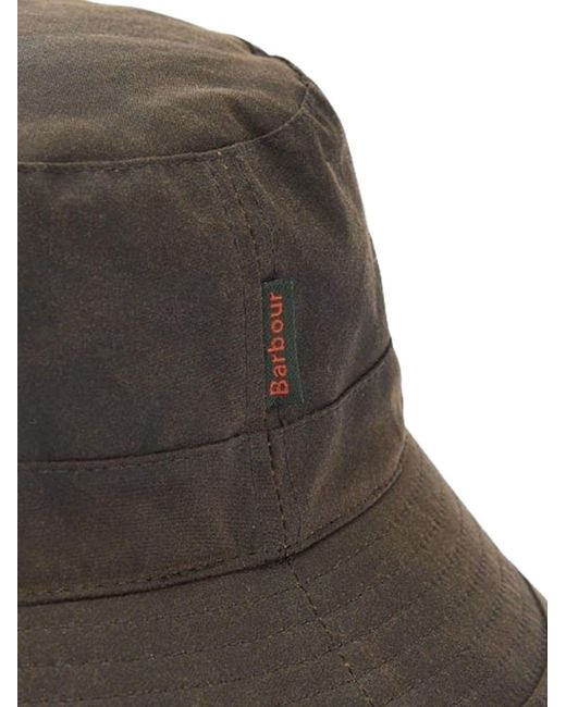Cappello Bucket di Barbour in Green da Uomo