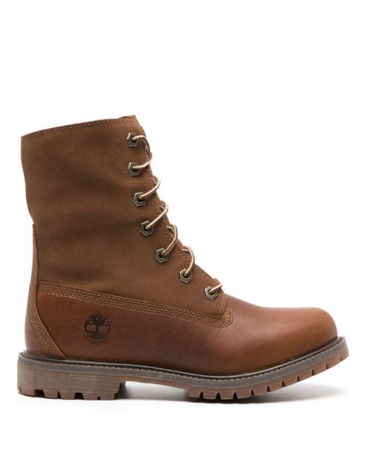Timberland Brown Leather Ankle Boot