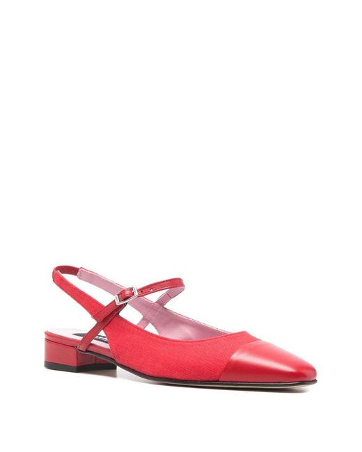 CAREL PARIS Pink Oceano Slingback Ballets