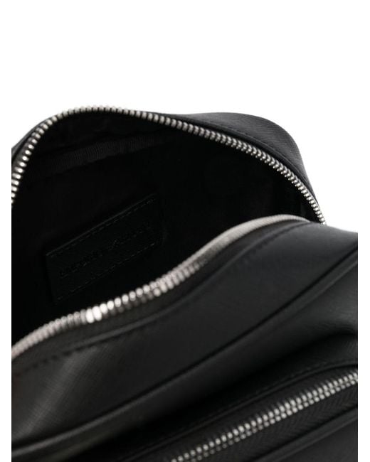 Emporio Armani Black Crossbody Bag for men