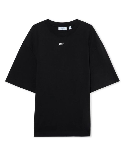 Off-White c/o Virgil Abloh Black Paint Arrow Skate T-Shirt for men