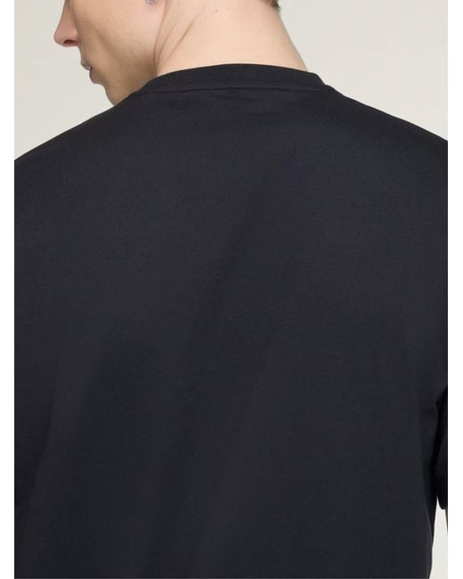 Y-3 Black Logo T-Shirt for men