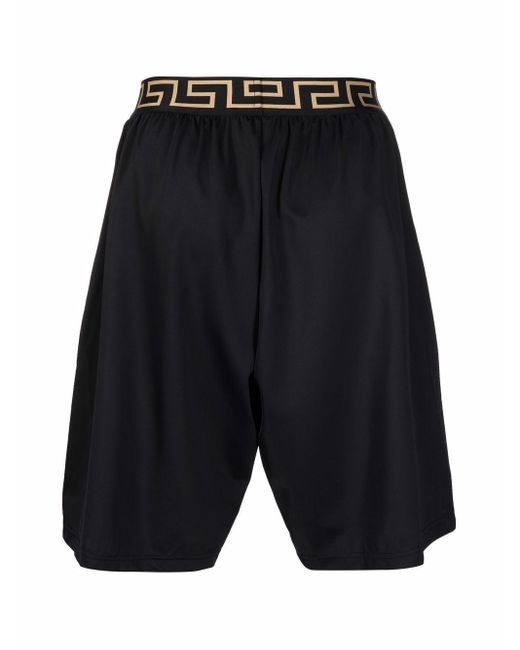 Versace Blue Boxers With Logo for men