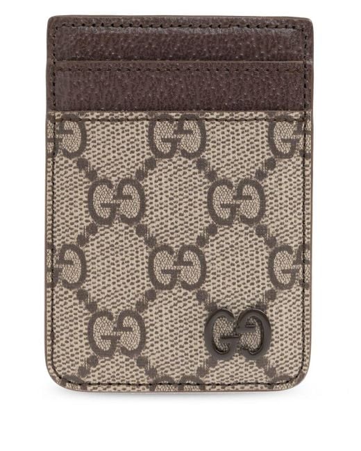 Portamonete Bicolor di Gucci in Brown da Uomo