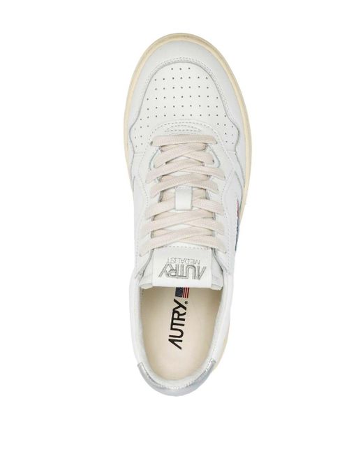 Autry White Medalist Low Aulwll05 Sneaker