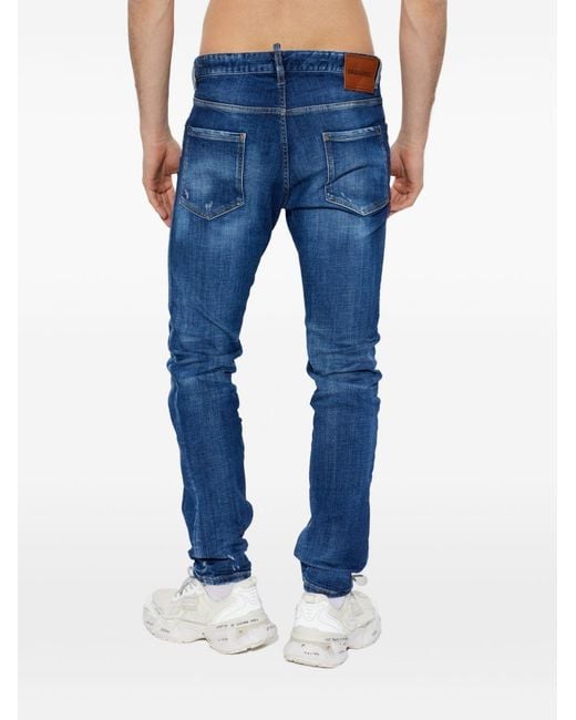 DSquared² Blue 'Teddy' Jeans for men