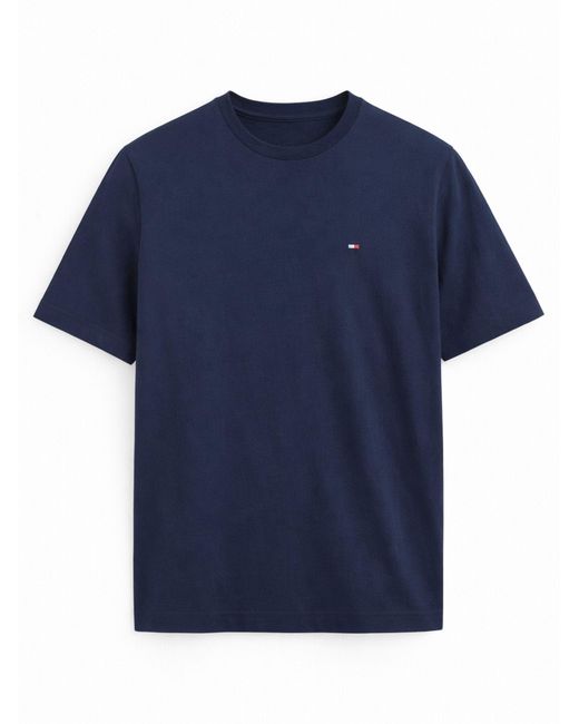 Tommy Hilfiger Blue T-Shirt With Logo for men