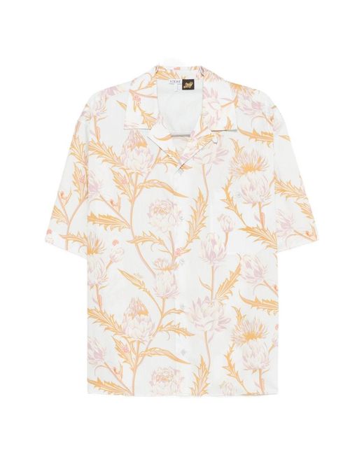 Camicia di Loewe in White da Uomo