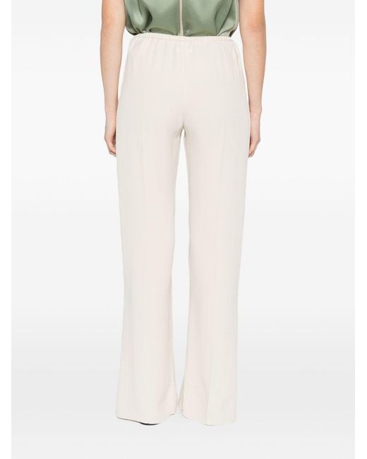 Forte_forte White Regular Trousers