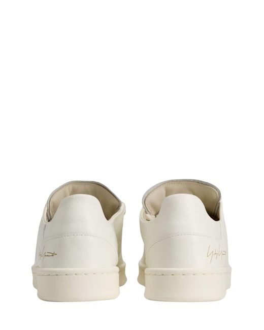 Y-3 White Diagonal Sneakers for men