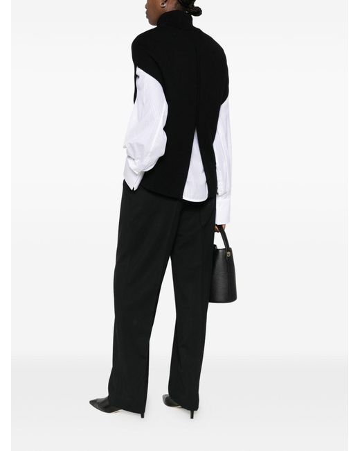 Totême Black Wool Vest