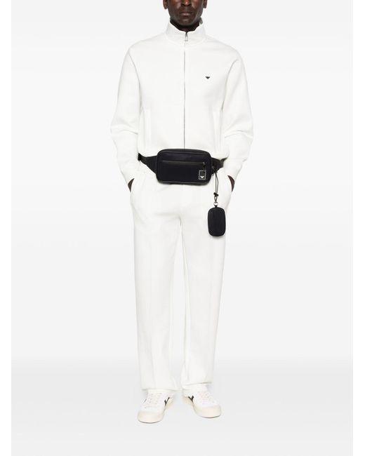Emporio Armani Black Logo Bum Bag for men