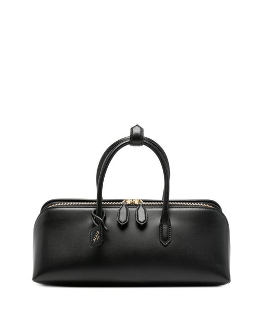 Alaïa Black Delta Small Leather Handbag