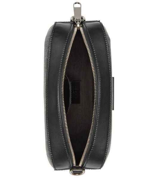 Gucci Black GG Supreme Canvas Camera Bag for men