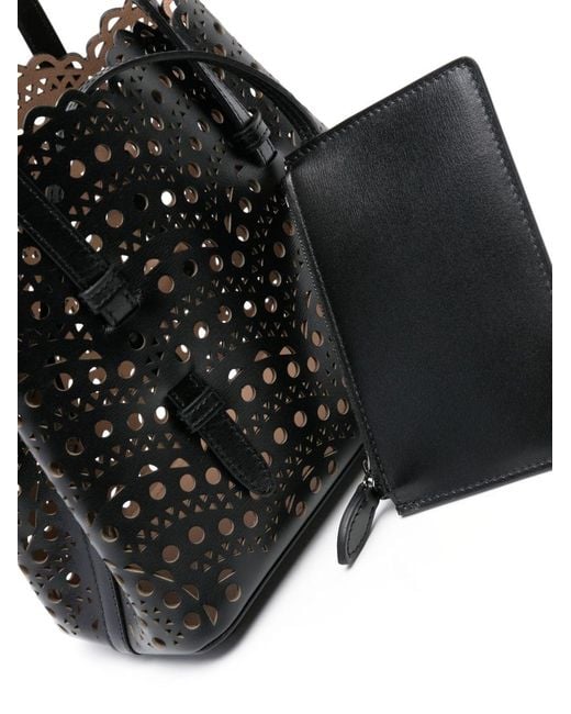 Alaïa Black Alaã¯A Tote Bags