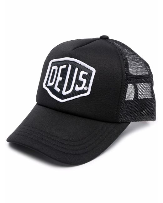 DEUS Black Logo Hat for men