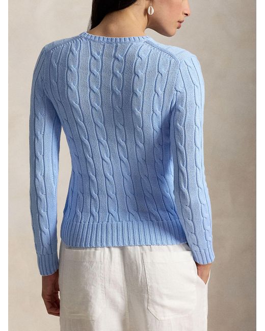 Polo Ralph Lauren Blue Cable Sweater