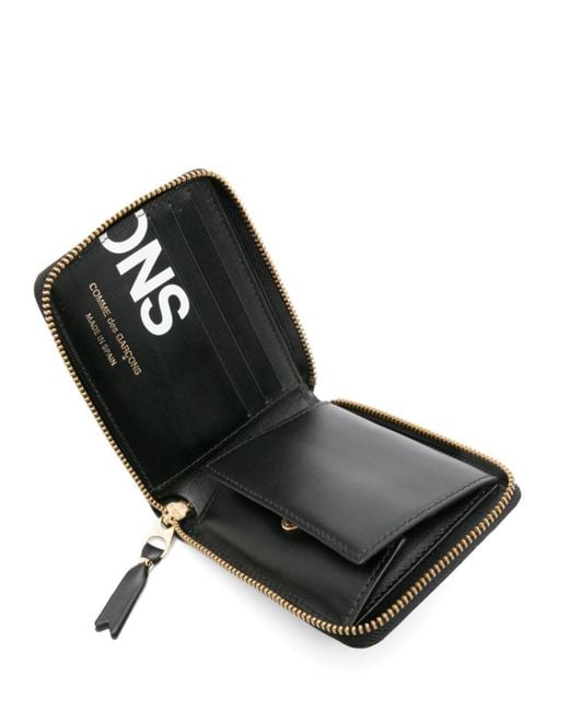 Comme des Garçons Black Zip Wallet for men