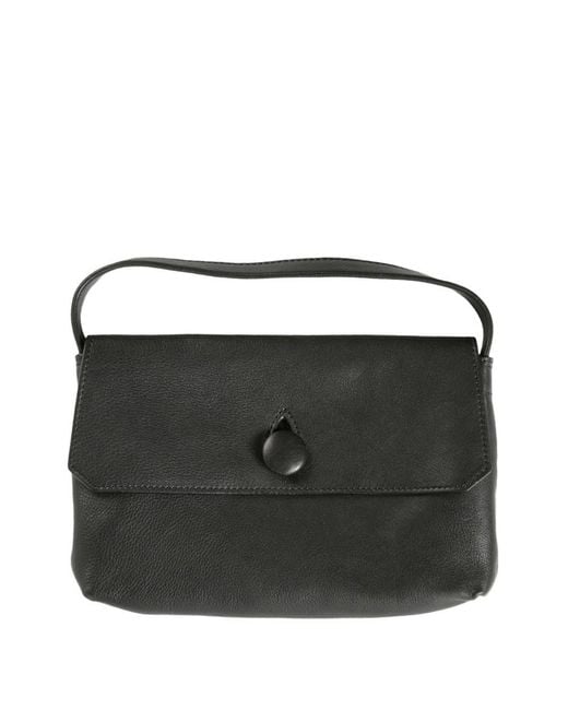 The Row Black Sally Leather Handbag