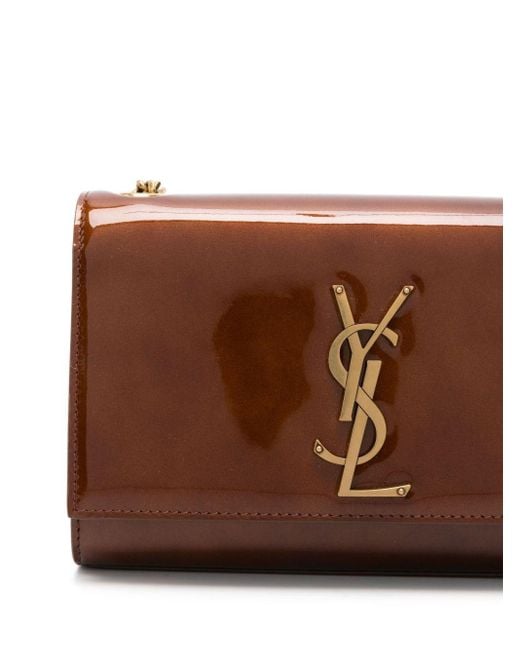 Borsa Kate Piccola di Saint Laurent in Brown