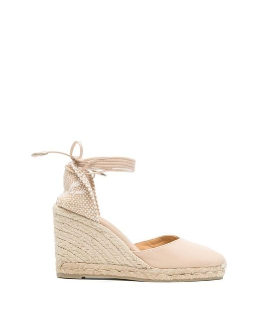 Castaner White Carina Espadrilles