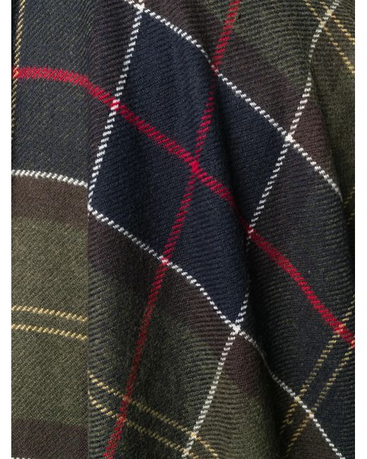 Barbour Black Scottish Wool Poncho for men