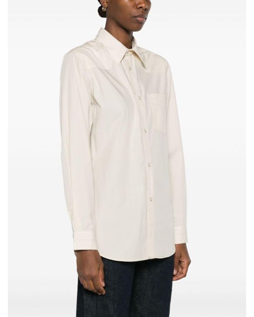 Lemaire Natural Cotton Shirt