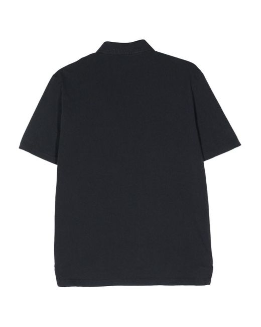 Boglioli Black Cotton Polo Shirt for men